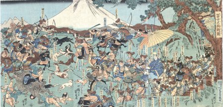 富士之御狩図