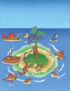 ランプの島　海と島のファンタジシリーズ